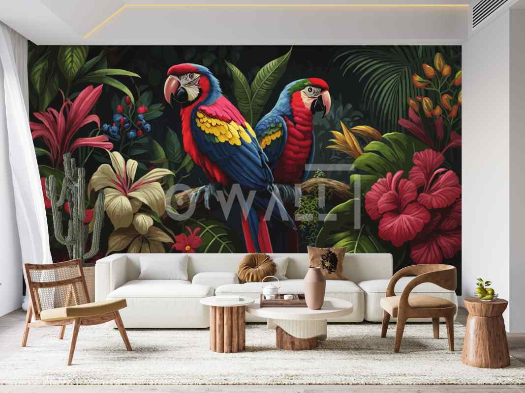 Papier peint noir sur mesure — Owall Maroc
