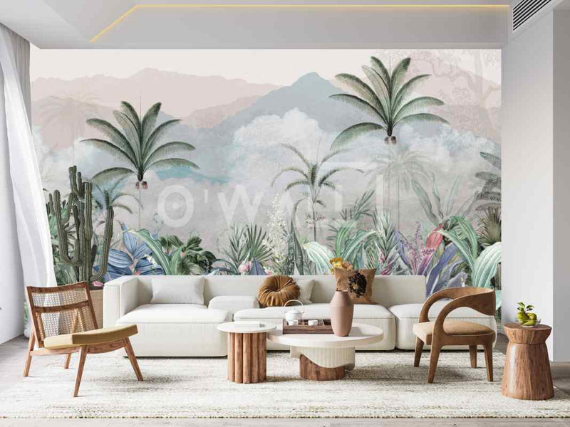 Papier peint Luxury Tropical Forest Maroc